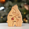 MyAvatar™ Personalized Wooden Bear Art Puzzle - We Are One