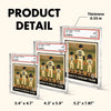 MyAvatar™ Trading Card Style Personalized Acrylic Ornament - Baseball No. 1 Dad Grandpa Man & Kids