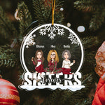 MyAvatar™ Personalized Acrylic Ornament - Sisters Forever
