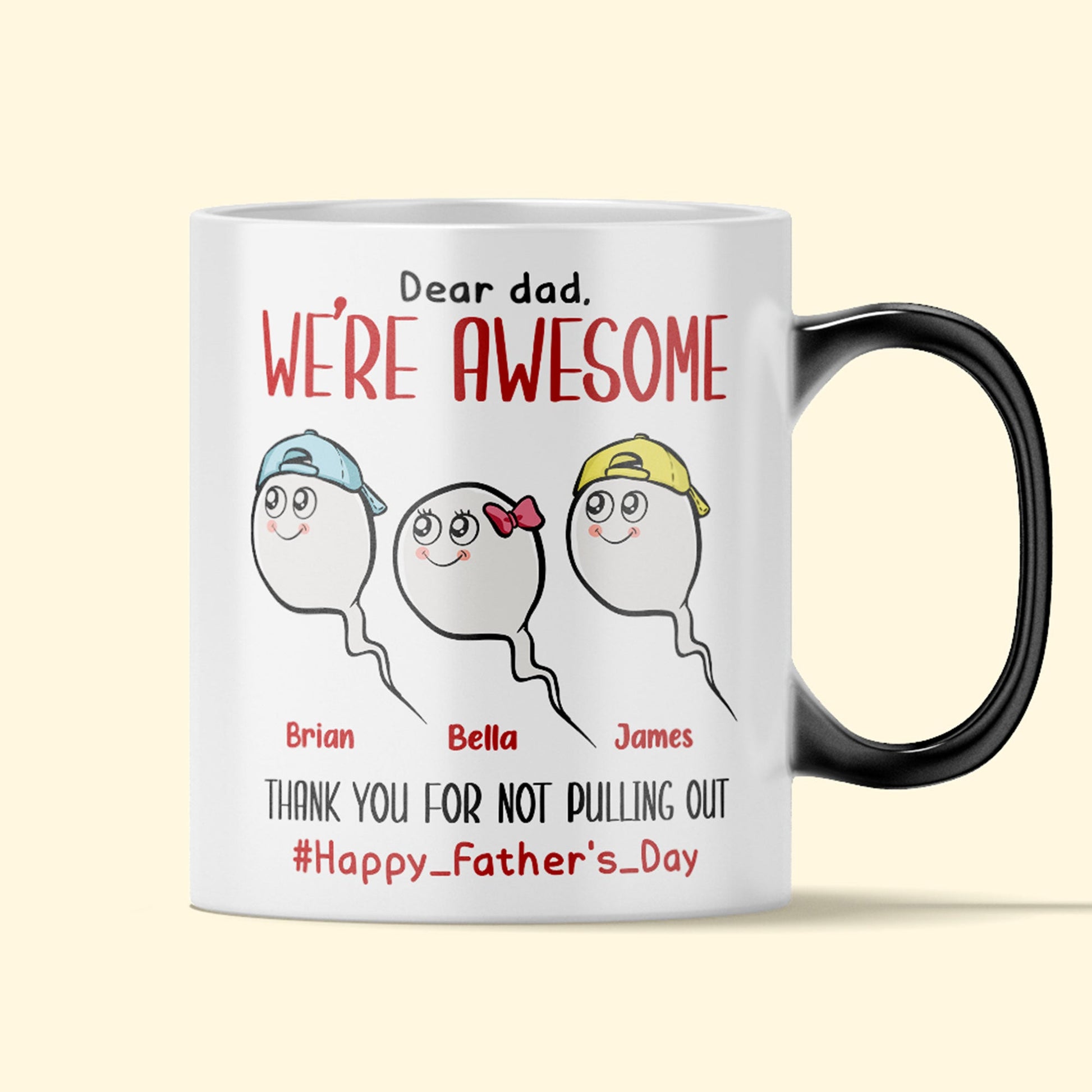 Color Changing Coffee Mug Happy Father's Day 