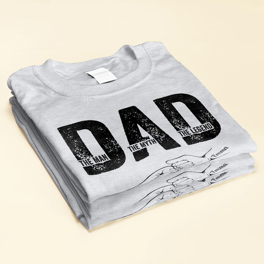 MyAvatar™ Personalized Shirt - Dad The Man The Myth The Legend
